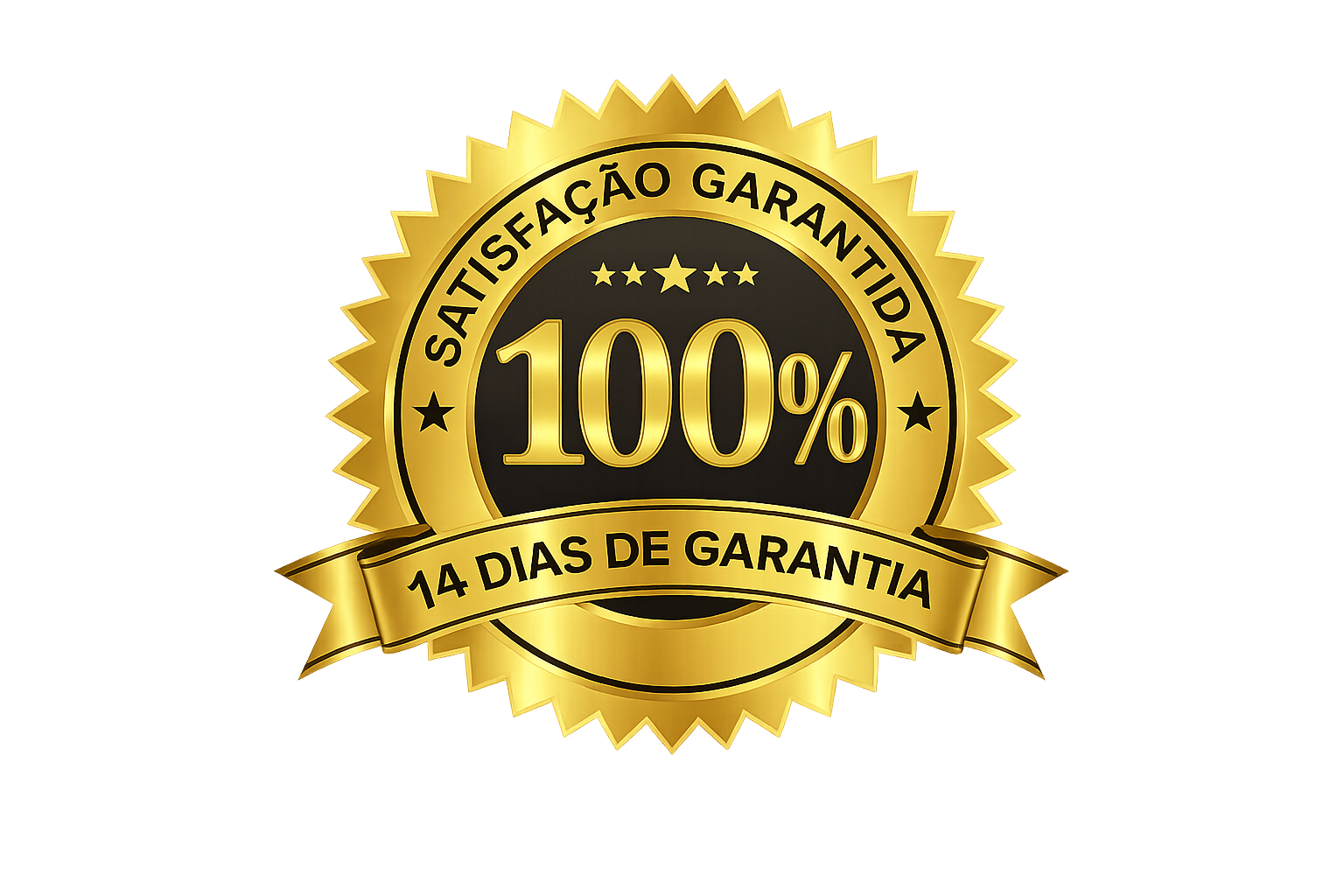Garantia de 14 dias - Satisfação Garantida 100%